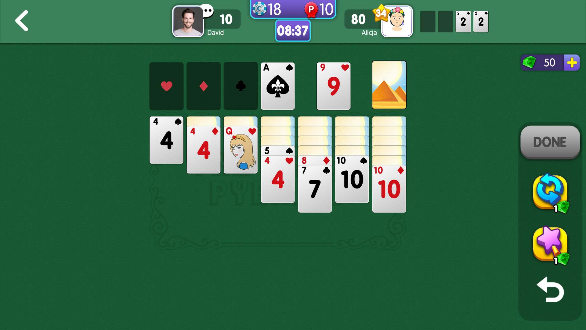 Solitaire Wonders Screenshot 1